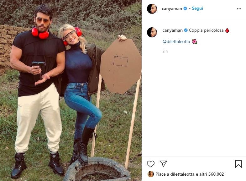 Diletta Leotta e Can Yaman insieme: la foto in coppia conferma i rumors