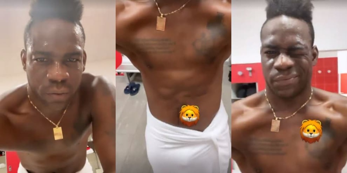 Balotelli e il selfie intimo: il dettaglio "hot" scatena i social