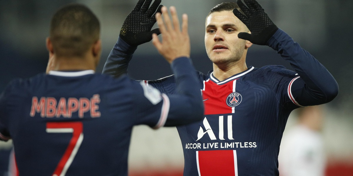Ligue 1, il Psg batte il Marsiglia. Decidono Icardi e Mbappé