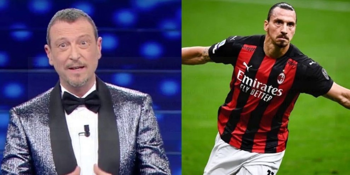 Ibrahimovic a Sanremo 2021: il regalo e la promessa ad Amadeus