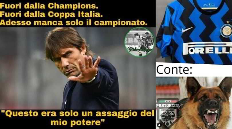 Ironia social su Juve-Inter: Lukaku fantasma e Conte...