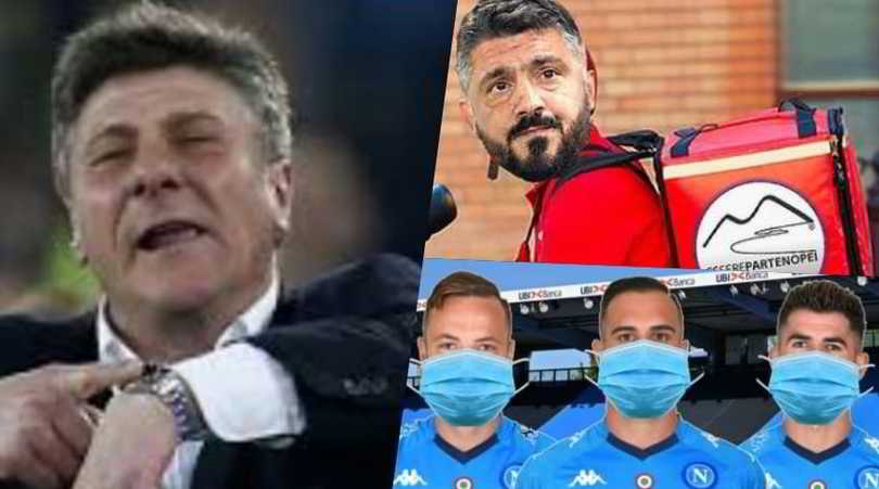 Atalanta-Napoli, i social aspettano Mazzarri e attaccano Gattuso