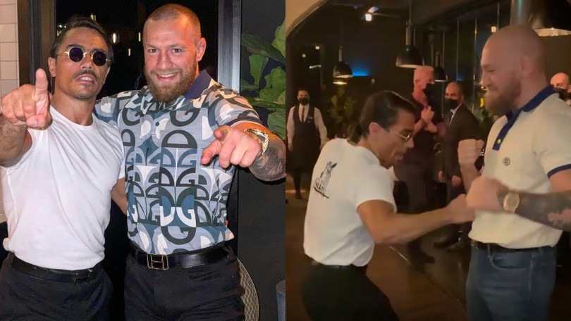 McGregor e Salt Bae, che incontro a cena!