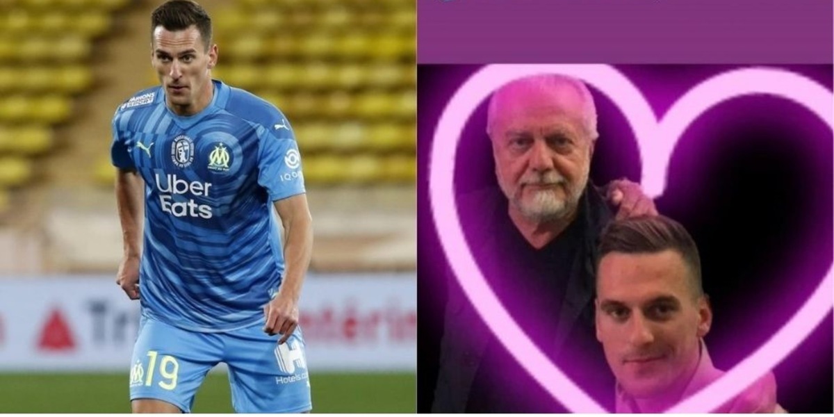 Milik, San Valentino e l'ironia su De Laurentiis su Instagram