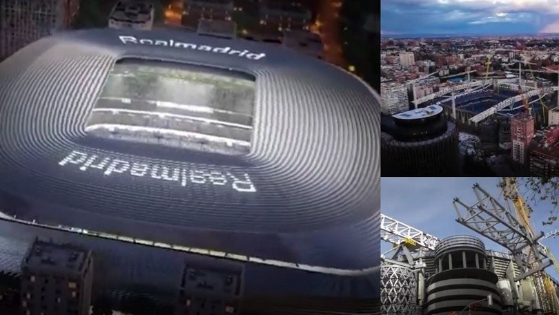 Real Madrid, il nuovo Bernabeu è sbalorditivo