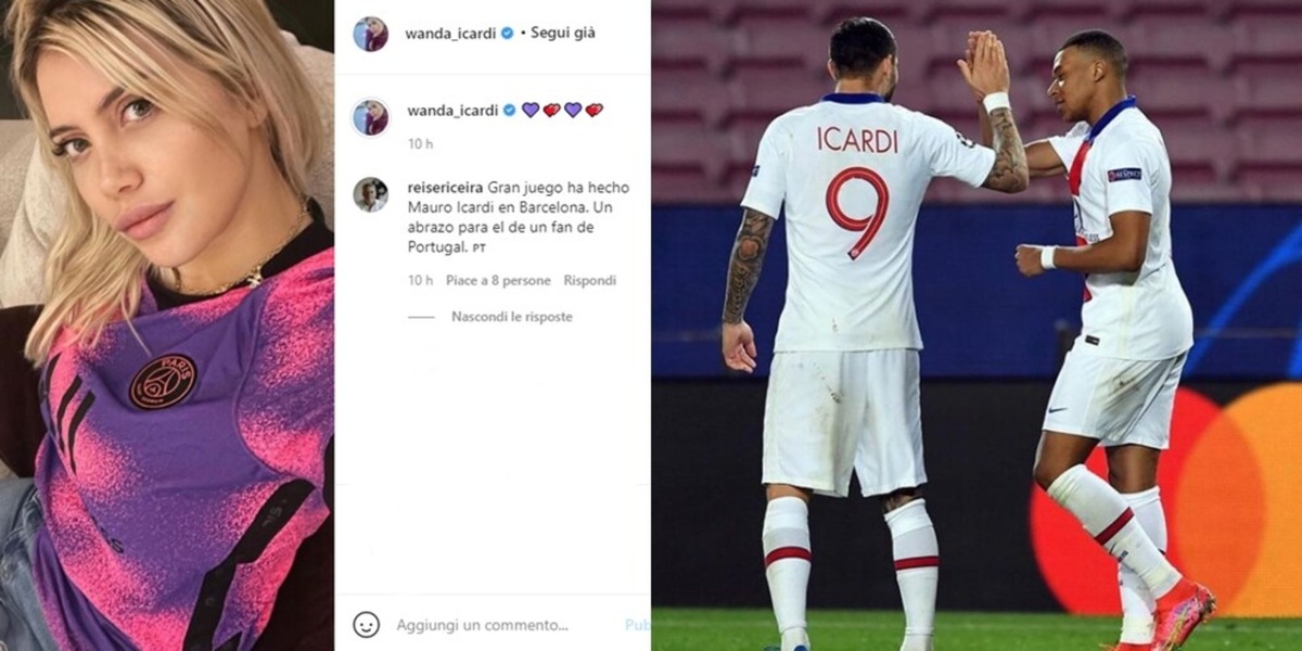 Wanda Nara fa la pagella a Icardi su Instagram