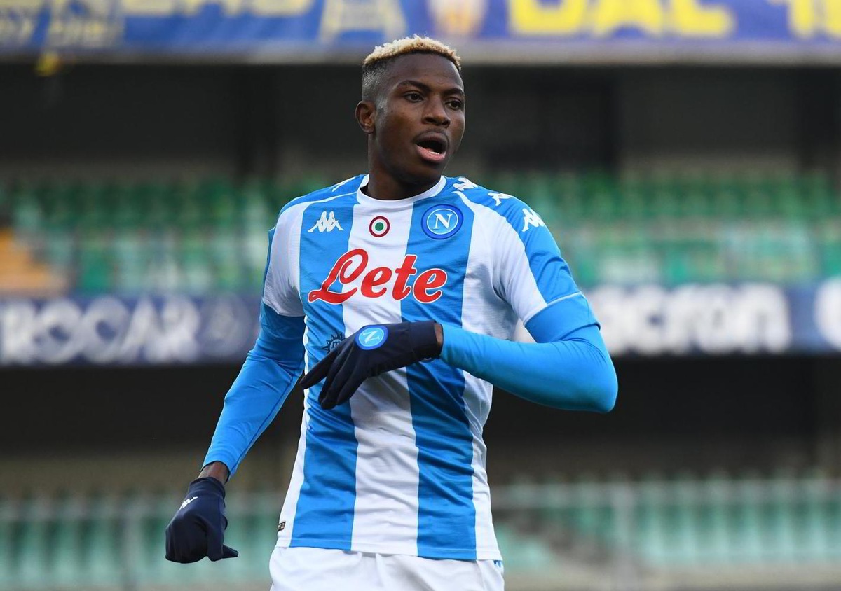 Napoli, Osimhen: "Felice di essere tornato"