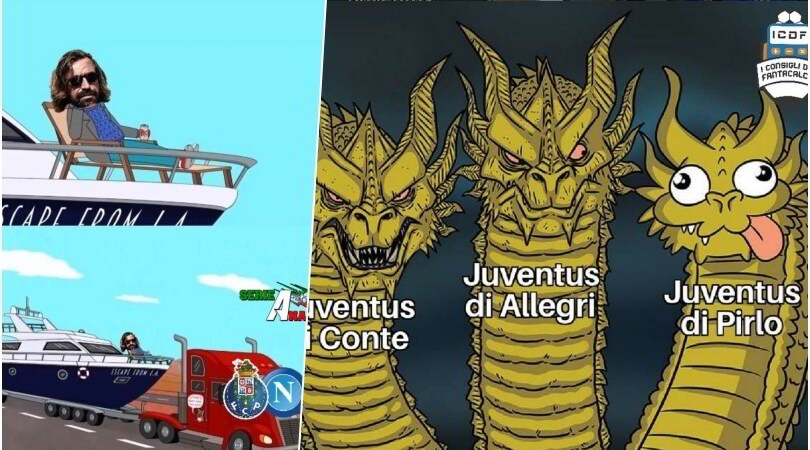La Juve va ko con il Porto: i social si scatenano