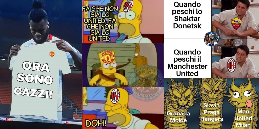 Sorteggi Europa League, i social ironizzano su Roma e Milan