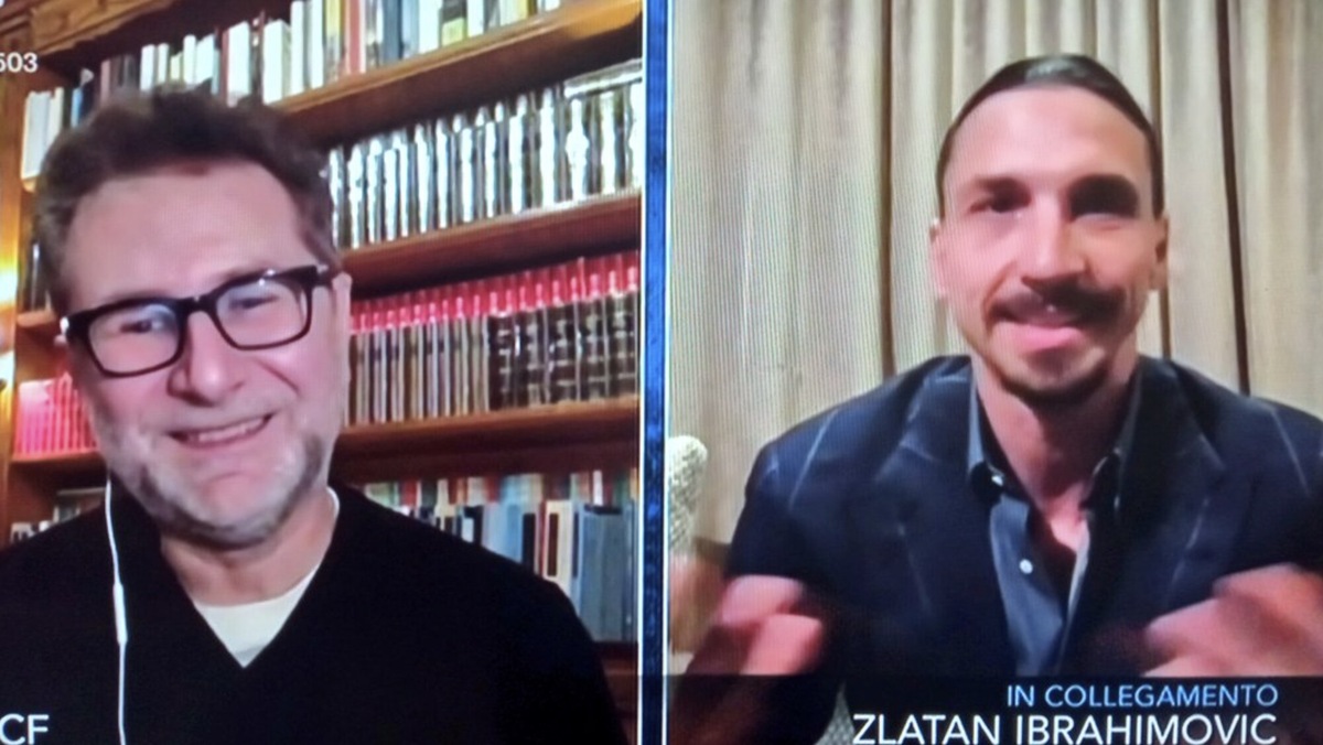Ibrahimovic, nuovo show in tv da Fabio Fazio: "Resto al Milan se..."