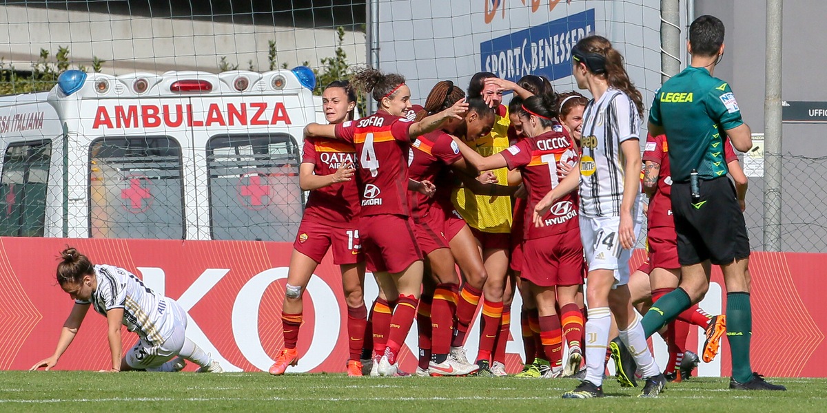 Coppa Italia: la Roma piega 2-1 la Juve, in gol Serturini e Thomas