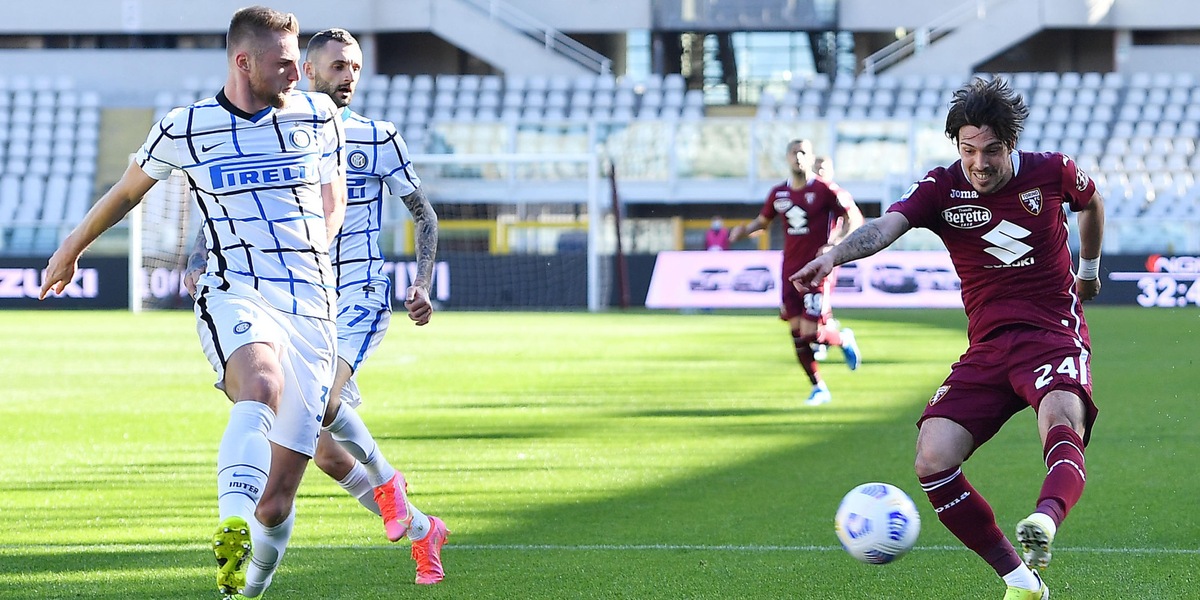 Torino-Inter 1-2  tabellino: sintesi, statistiche e marcatori