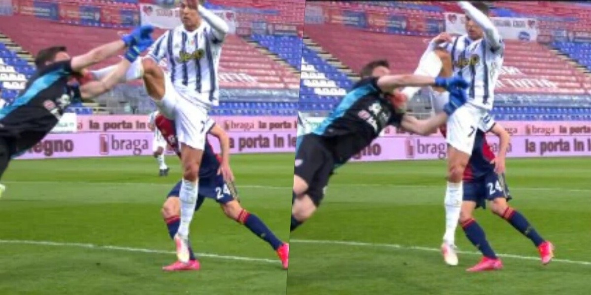 Cagliari, tifosi furiosi per la mancata espulsione a Cristiano Ronaldo