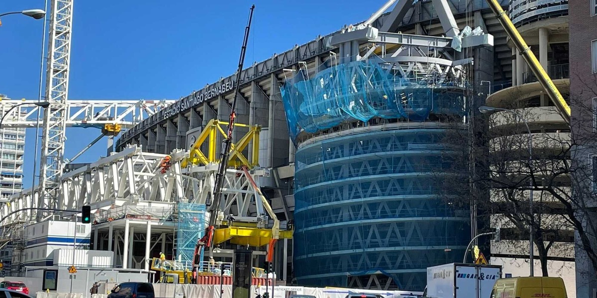 Real Madrid, il nuovo Santiago Bernabeu è quasi pronto: i lavori in corso