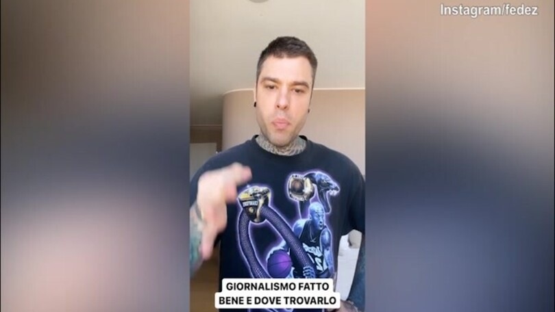 Fedez esplode contro i giornalisti: "Non ho detto questo"