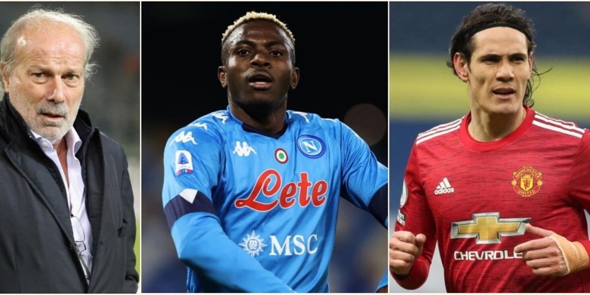 Sabatini: "Osimhen, che talento! Cavani? Sembrava un fuggiasco..."