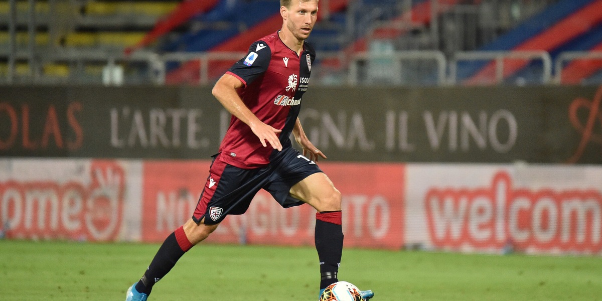 Cagliari, allenamento con il gruppo per Klavan
