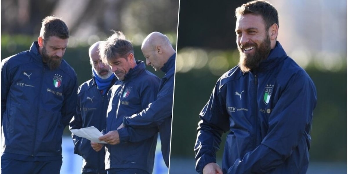 Ecco De Rossi tecnico: esordio nell’allenamento dell’Italia