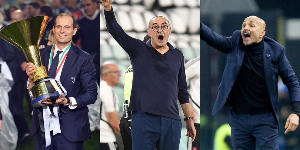 Allegri, Sarri e Spalletti: si apre il mercato degli allenatori