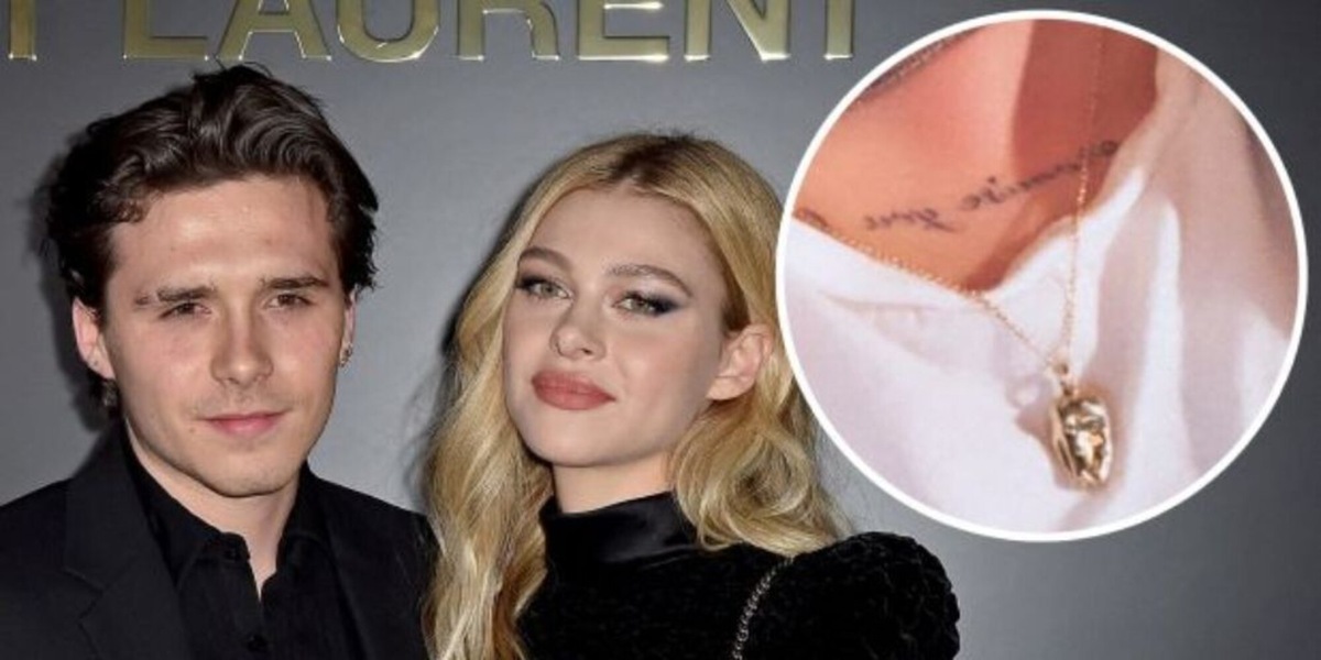 Brooklyn Beckham e fidanzata: denti del giudizio come pegno d'amore