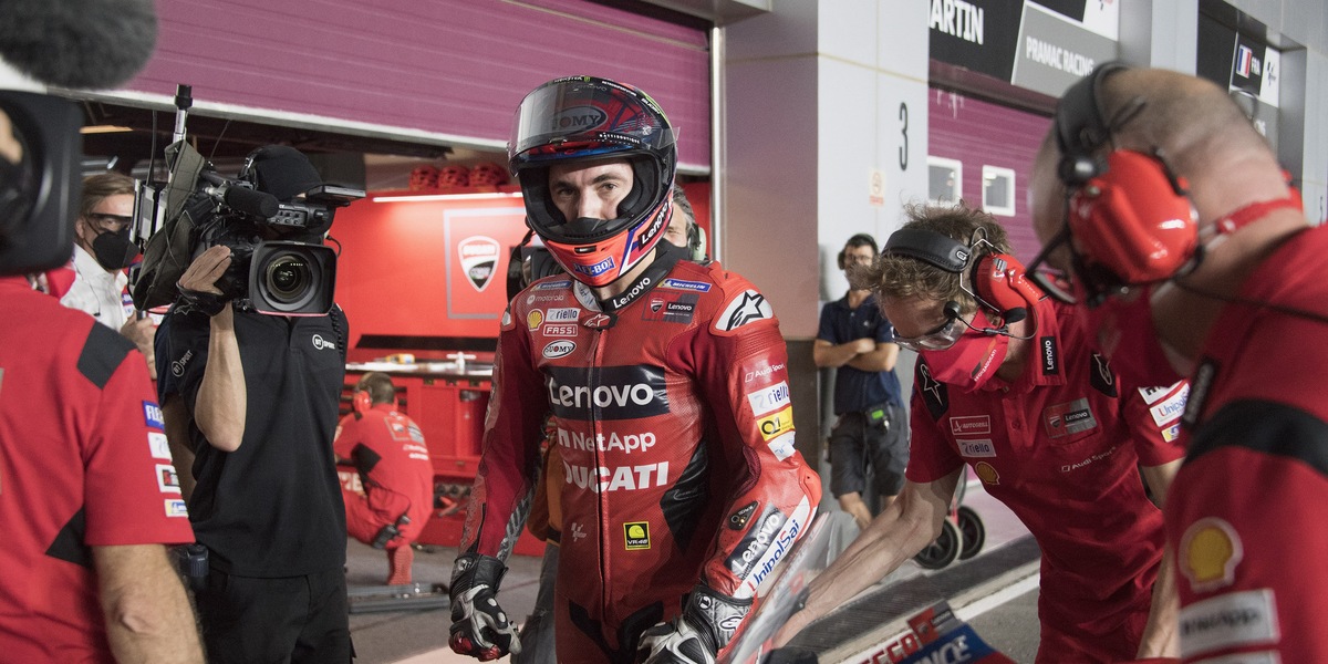 MotoGp Gp Qatar, Bagnaia dopo la pole: "Sono incredulo"