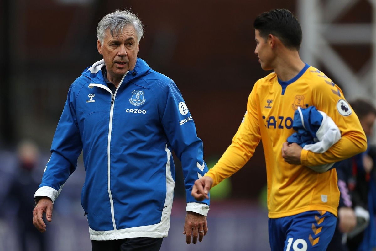 James Rodriguez: "Senza Ancelotti non sarei venuto all'Everton"