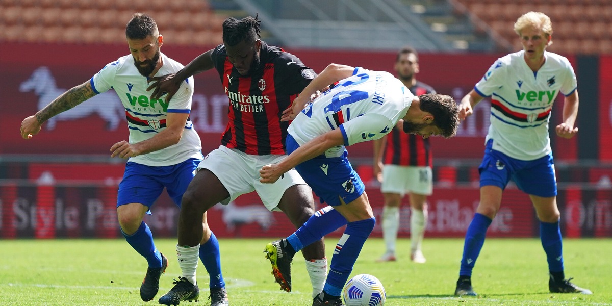 Milan-Sampdoria 1-1: tabellino, statistiche e marcatori
