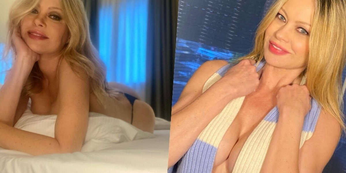 Anna Falchi si spoglia per la Lazio: la foto sexy è virale