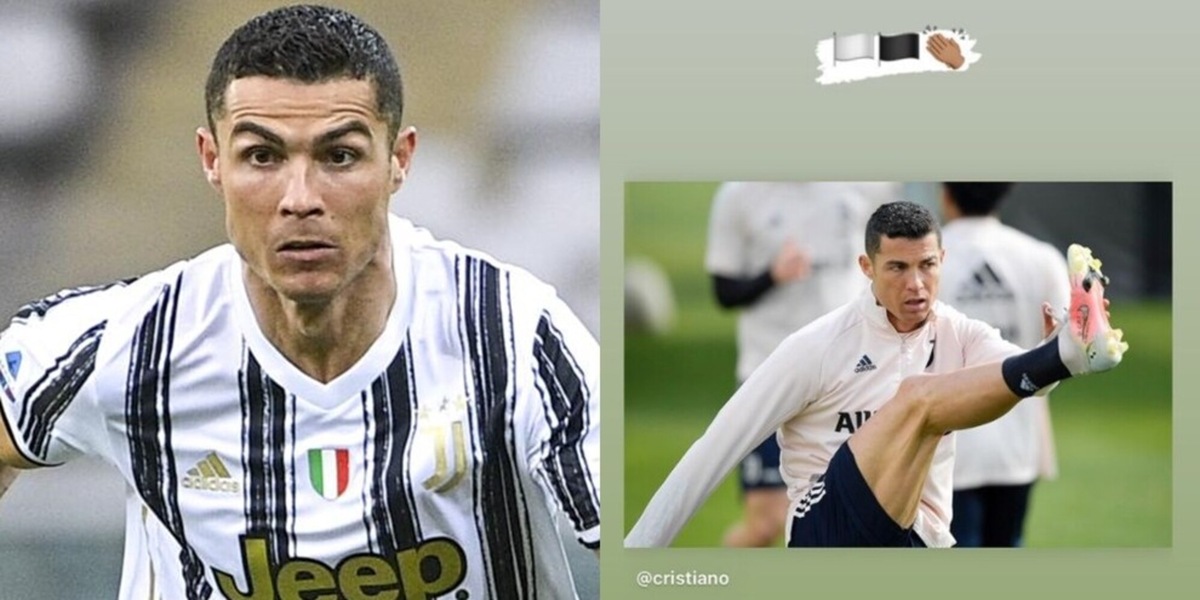 Juve, Cristiano Ronaldo suona la carica sui social