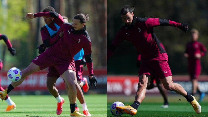 Milan, è Ibrahimovic show in allenamento