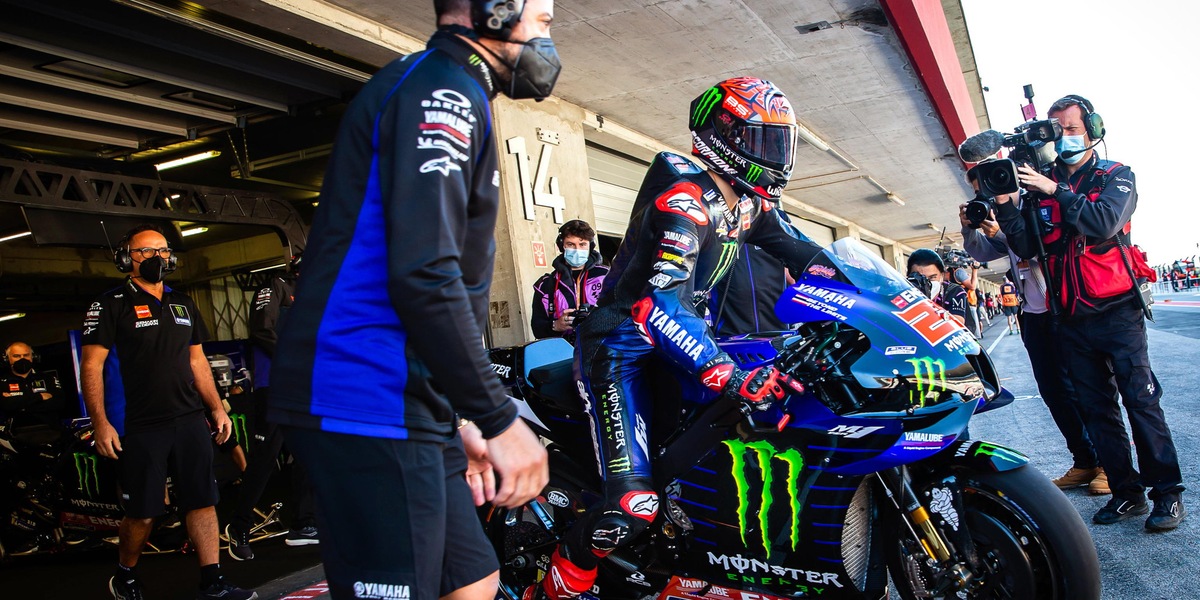 MotoGp, Gp Portogallo: Quartararo in pole position, tolto il tempo a Bagnaia