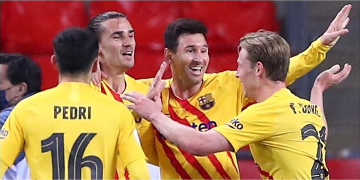 Il Barcellona vince la Coppa del Re: 4-0 all'Athletic con super Messi