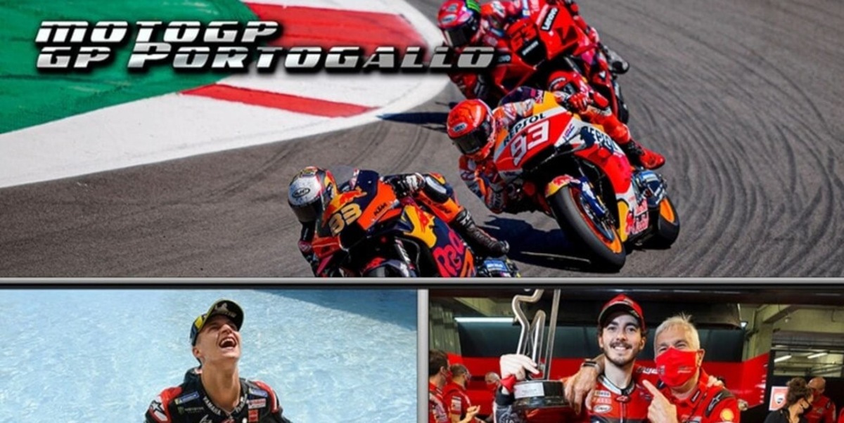 MotoGP Portogallo: Quartararo al top, harakiri per Rins e Zarco