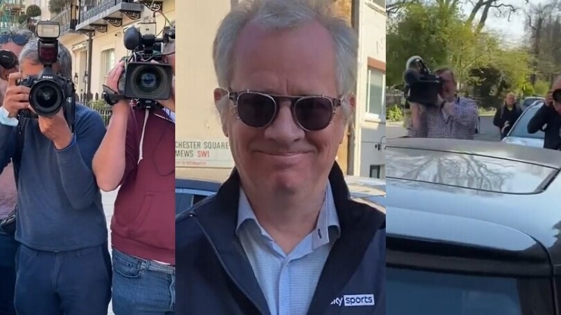 Mourinho braccato dai paparazzi: e lui reagisce così