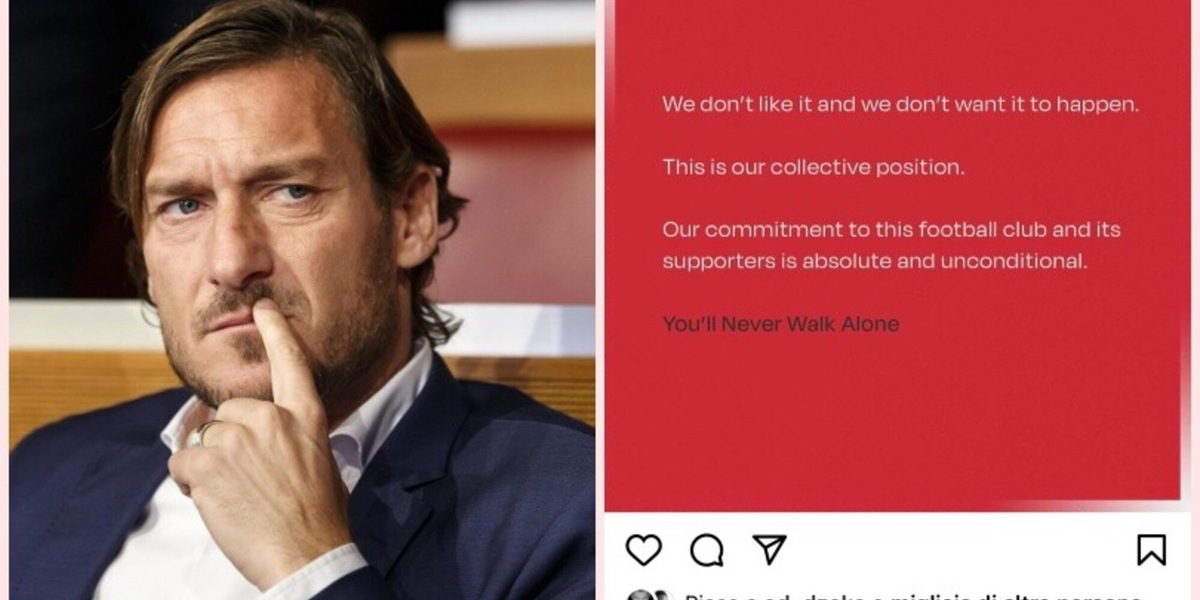 Totti e Dzeko contro la Superlega. Ecco il "like" al post di Alisson