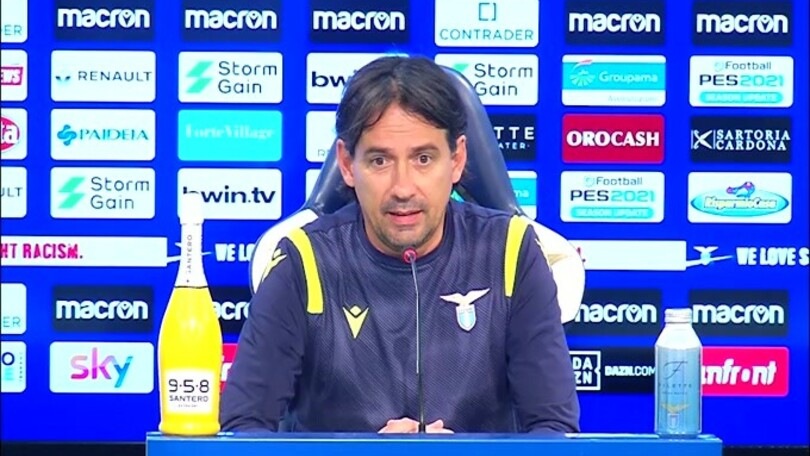 Simone Inzaghi: "Lazio, crediamo alla Champions. Sul rinnovo.."