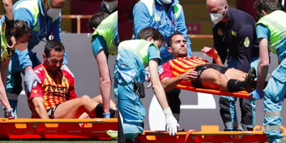 Il Benevento perde Sau: fuori in barella