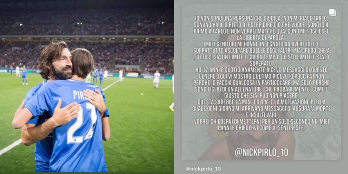 Pirlo junior, il duro sfogo sui social. Ecco cosa è successo