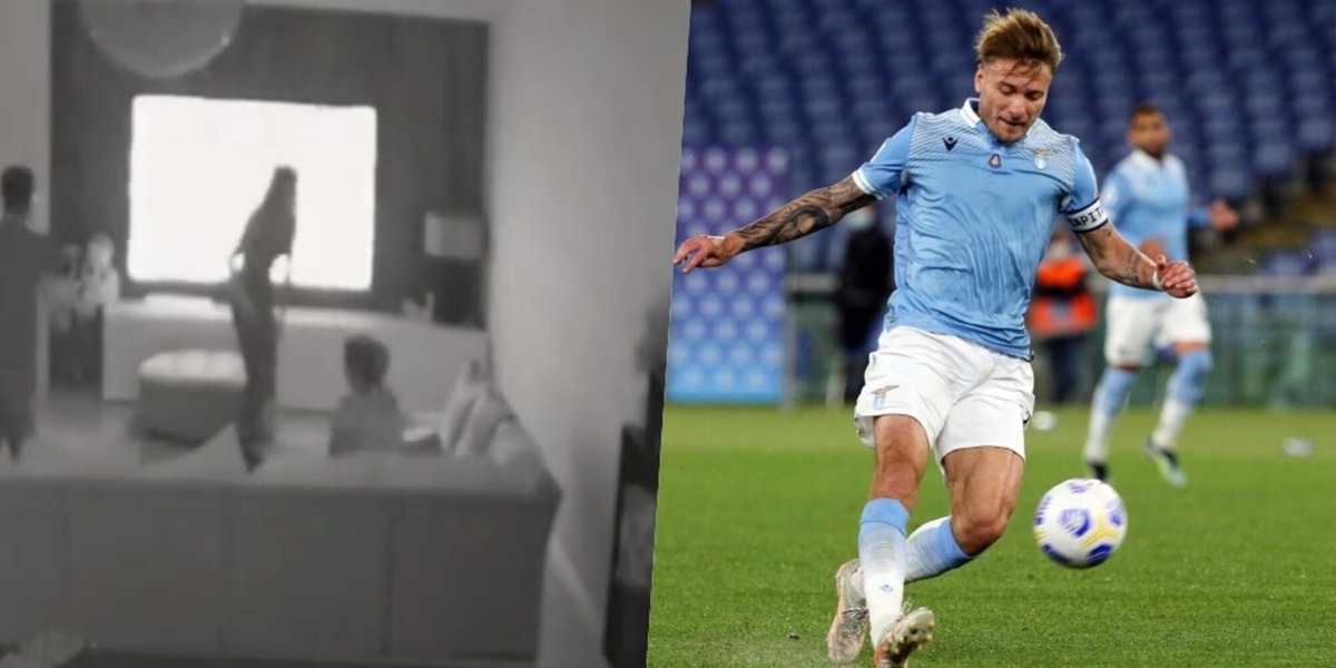 Immobile prende il palo, Jessica si scatena a casa