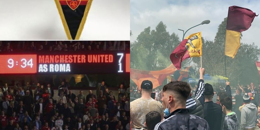 Roma, lo sfottò social del Manchester United fa infuriare i tifosi