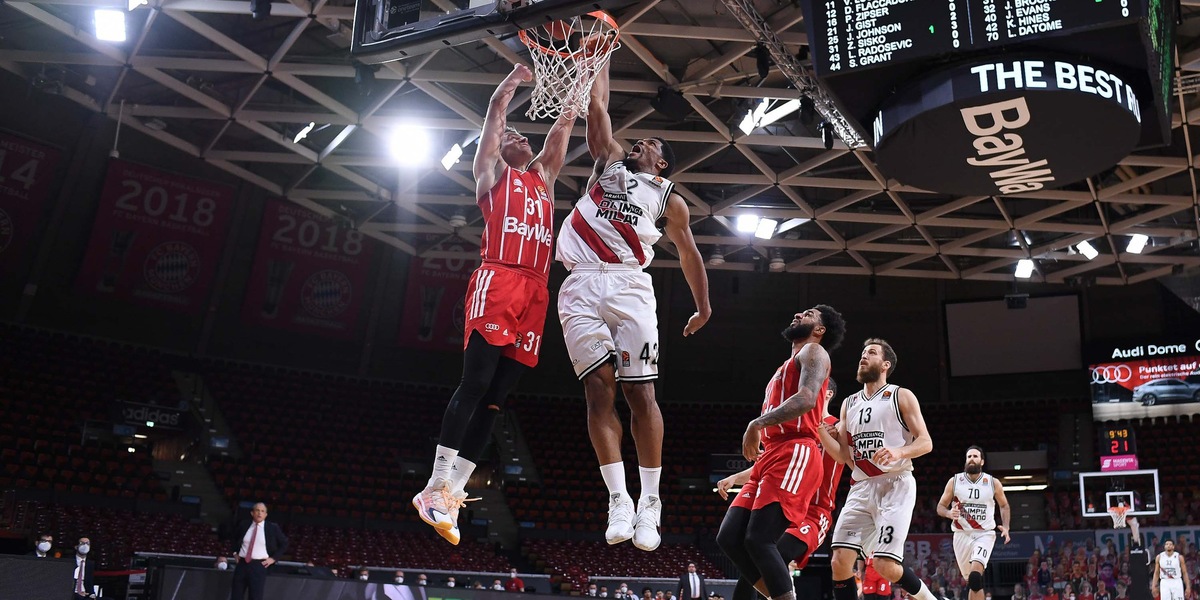 Eurolega, Milano stecca il primo match point: gara 3 al Bayern