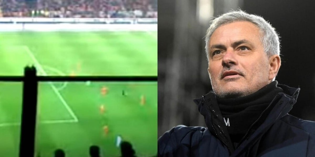 Il coro dei tifosi per Mourinho è da brividi