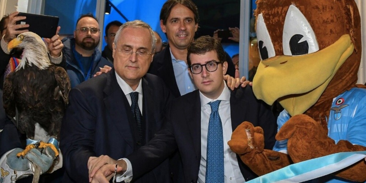 Lazio, Lotito e l'investitura al figlio: Continua il mio cammino