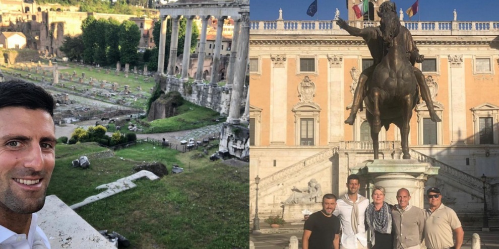 Internazionali d'Italia, Djokovic torna a Roma: "Mi mancavi"