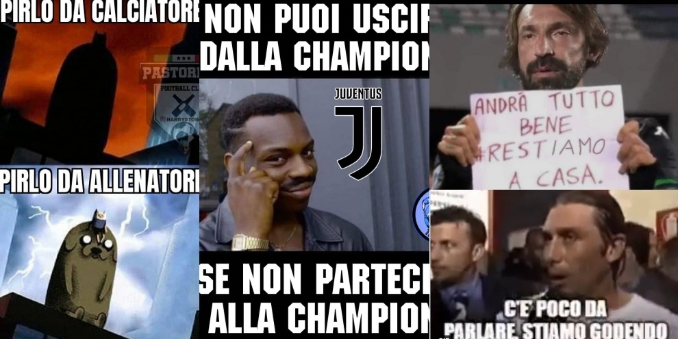 La Juve crolla con il Milan: si scatenano le ironie sui social