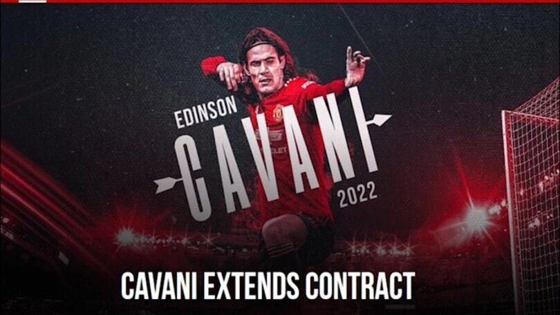 Ufficiale: Cavani ha rinnovato con il Manchester United