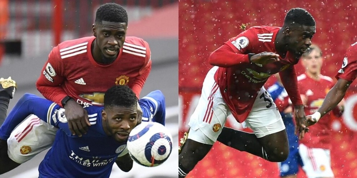 Tuanzebe con lo smartwatch in Manchester United-Leicester!