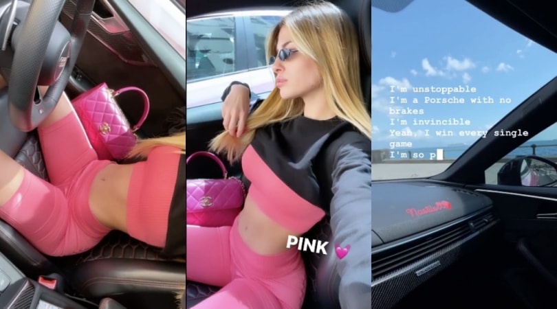 Chiara Nasti, frecciata a Zaniolo in Audi? Su Instagram scrive: "Sono invincibile"