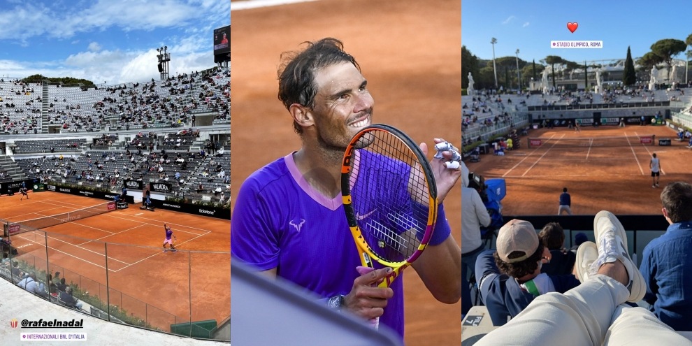Villar spettatore d'eccezione: tifo in tribuna per Nadal