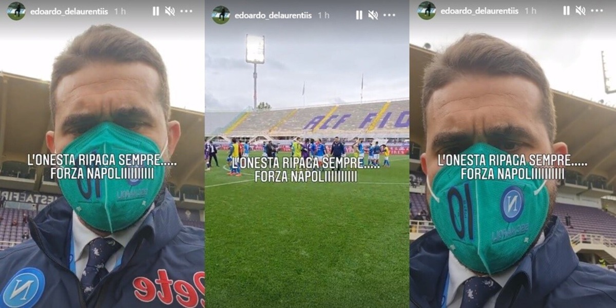 Fiorentina-Napoli, De Laurentiis jr esulta: "L'onestà paga sempre"